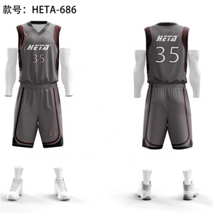 Uniforme de Baloncesto Personalizado, Ropa Deportiva Transpirable de Verano, Camiseta de Baloncesto para Entrenamiento - Product Image 3