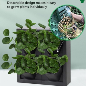 Cadre photo design nordique avec décorations murales florales 2023, accessoires d'intérieur très demandés, cadeaux, jardinière murale verticale - Product Image 5