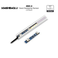 Module de capteur capacitif à interrupteur tactile 12V 5A 60W |   Gamme de détection sans soudure de 1 à 6 mm |   IP20 pour miroir LED avec mémoire CCT |   Intelligent