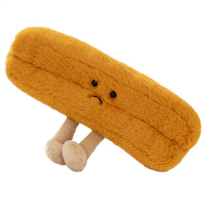 Peluche Ours Bread Story avec pendentif en gelée mignon, Figurine <span class=keywords><strong>de</strong></span> gâteau <span class=keywords><strong>de</strong></span> mariage, Coussin décoratif en forme <span class=keywords><strong>de</strong></span> collation, en polyester, unisexe, vente en gros - Product Image 5