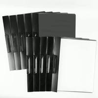 Clips de présentation transparents en PP format Lettre avec fermeture coulissante pour dossiers de rapport – Vente en gros