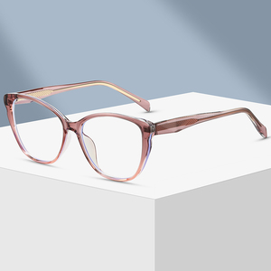 82005 カスタムロゴ TR90 CP 光学式女性用メガネ おしゃれなレディースメガネ ブルーライトカット眼鏡フレーム - Product Image 3