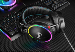 USB 7,1 Auriculares para juegos Juego de disparos 3D Reconocimiento de sonido Los mejores auriculares para juegos de PC con micrófono PS5 PS4 X Box PU BG - Product Image 3