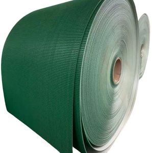 Kaba üst yeşil pvc konveyör bant paketleme makinesi - Product Image 6