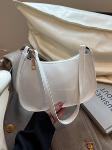 Bolso de Mano de Alta Gama para Mujer, Estilo 2026, Retro, con Asa para Llevar al Hombro, Gran Capacidad, Elegante, de Cuero PU - Product Image 3