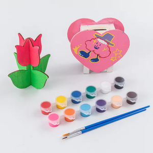 Avions en bois à construire soi-même, planche à dessin, jouets d'avion, modèle d'avion en bois non fini à <span class=keywords><strong>peindre</strong></span> pour anniversaire, famille, école, artisanat - Product Image 3