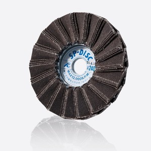 Disque de polissage Ichiguchi SCD10016-M avec support adhésif en alumine pour le ponçage de surface et le décapage de peinture - Product Image 4
