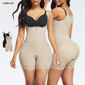 Hexin Venta al por mayor Etapa 3 Postquirúrgico Faja de alta compresión Control de barriga Potenciador de cadera Body Shaper Shapewear para mujeres - Product Image 1