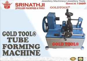 เครื่องทำกำไลแบบกลวง ใช้มือหมุน สำหรับงานทอง เงิน และโลหะอื่นๆ เหมาะสำหรับร้านทอง งานฝีมือ ทนทาน - Product Image 3