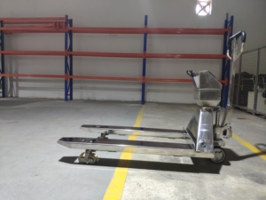 Shuncha paslanmaz çelik forklift manuel hidrolik 304 paslanmaz çelik palet kamyon zemin boğa kaldırma kamyon <span class=keywords><strong>2t</strong></span> 3t - Product Image 5