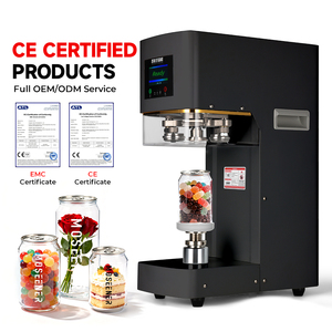 Machine de scellage automatique pour boissons, machine de scellage pour canettes de jus, machine de scellage pour canettes en plastique pour gobelets et bocaux - Product Image 3