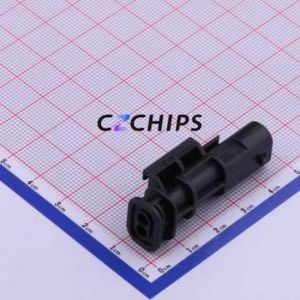 1-1703498-1 Housing (Wire-to-Board / Wire-to-Wire) P=4mm Connector ( Jack Structure: 1x2P )( Pitch: 4mm )( Number of Rows: 1 ) - Product Image 1