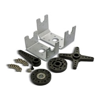 Servomoteur numérique robotique RDS5160 60KG RDS5180 80KG 7.4V étanche à double axe avec support de montage en U pour robotique RC
