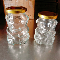 Envase de Vidrio para Miel Nasin, Envase de Vidrio para Nido de Pájaro, Caramelo de Oso, Comida para Bebés, Tarro de Vidrio de 120 ml, 180 ml, 280 ml
