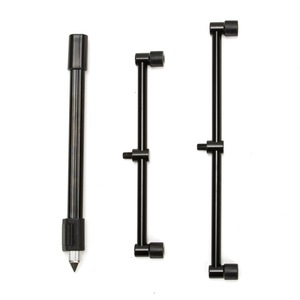 Pesca de carpa de alta calidad, aluminio, <span class=keywords><strong>2</strong></span> secciones, 25cm, 30cm, caña de pescar duradera, soporte para pesca al aire libre, palo de banco - Product Image 2