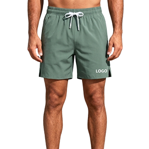 Shorts de course pour hommes, séchage rapide, taille élastique, doublure intégrée, poches latérales, pour jogging, marathon, entraînement en salle de sport, sports - Product Image 1