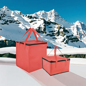 Bolsa Térmica Grande y Resistente, Impermeable, con Diseño de Letras, Personalizable, para Alimentos, Viajes y Compras, con Cierre de Cremallera - Product Image 1