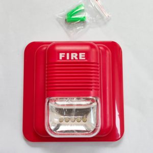 ระบบรักษาความปลอดภัยบ้านอัจฉริยะ 12V / 24V ระบบเตือนไฟไหม้ฉุกเฉินพร้อมเสียงไซเรน ไฟกระพริบ LED แบบสายไฟฟ้า - Product Image 2