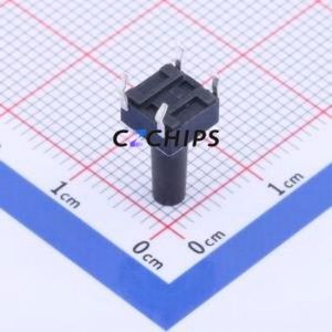K2-1102DP-R4CW-01 Tactile Switch Through hole Component (THT)-4P,6x6mm Switch 2.5N Through Hole 6mm 6mm - Product Image 2