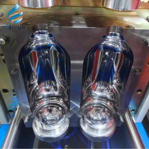 Máquina Sopladora de Botellas Semiautomática de 2L con Bomba PLC de Una <span class=keywords><strong>Salida</strong></span> y Dos PET, Modelo RF-2-1400Y, para Cosméticos y Minerales, Directo de Fábrica - Product Image 6