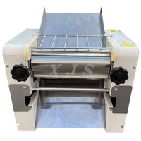 Machine à laminage de pâte électrique automatique pour boulangerie, avec rouleau de pressage pour aplatir le croissant, le pain, la pizza et la pâtisserie, et pétrin