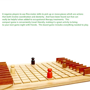 Table Top Wall Trap Me Popular Brinquedo Último ChessBoardgame Pasillo Tablero de estrategia Juegos de madera Juguetes - Product Image 4