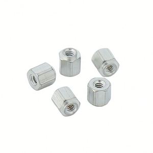 Tuercas de Montaje para PCB Roscadas Completamente de Latón Recartillado Sinhoo M1, Acabado Estañado, Tipo SMTSO, Certificación ISO para Minería y Tratamiento de Agua - Product Image 1