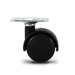 Roulettes universelles en nylon de 1,2 pouce avec anneau de fixation pour chaise de bureau, idéales pour l'école, la salle de sport, le salon et la salle à manger - Product Image 4