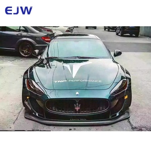 Per Maserati GranTurismo GT GTS ha aggiornato <span class=keywords><strong>LB</strong></span> Style Body Kit WD gonna laterale in fibra di vetro paraurti anteriore per auto Set paraurti - Product Image 1