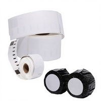 Private wasserfeste Klebeetiketten für Aktenordner, Rolle YS203, Stanzgröße 17 x 87 mm, Werbe-Barcode-Etiketten, 300 Stück