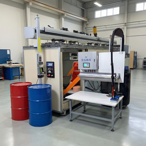 Machine d'<span class=keywords><strong>injection</strong></span> de mousse de polyuréthane (PU) automatique, flexible, portable et facile à utiliser, avec commande PLC pour l'emballage multifonctionnel de vannes - Product Image 2