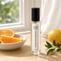 Étiquettes personnalisées imprimées verticales longues pour flacons de parfum, autocollantes, pour emballages de parfums, fournisseur en gros