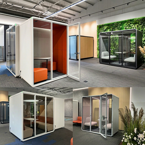 Cabina de Oficina Espaciosa para Varios Usuarios, Insonorizada, para Salas de Conferencias de Hoteles - Product Image 2