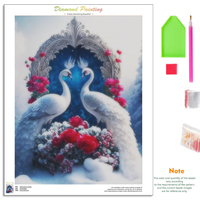 Kit de Peinture Diamant Chenistory Paon, Idée DIY Artisanat et Loisirs Créatifs, Peinture Ronde Complète, Cadeau Décoration Maison, Tableaux Décoratifs