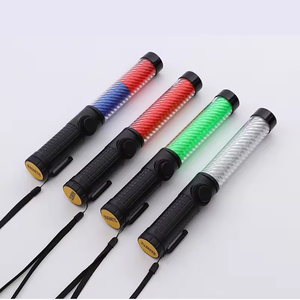 磁気式LED赤色交通整理棒 PVC安全ハンマー フラッシュバトン 卸売メーカー 道路安全用 - Product Image 3