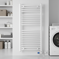 Toallero Eléctrico de Pared de Alta Calidad para Uso Doméstico, con Tubo Curvo