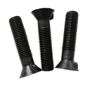 Sortie d'usine DIN607 tête ronde cou carré chariot vis entraîneur compteur coulé cou court chariot boulon 3/8 "-24 Unf avec plume - Product Image 4