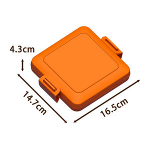 เครื่องทำแซนวิชยางซิลิโคนสำหรับไมโครเวฟ ย่างชีส ทำโทสตี้ ปิ้งย่างพานินี่ ปลอดสาร BPA ปลอดภัยสำหรับอาหาร ใช้กับเครื่องล้างจานได้ ลดราคาพิเศษ - Product Image 2