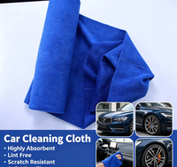 Handuk Gulung Pembersih Kaca Mobil, Handuk Pembersih Kaca Mikrofiber Polos untuk Rumah dan Dapur