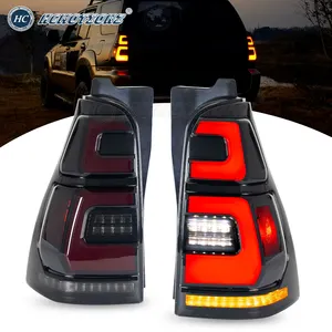 HCMOTIONZ DRL Sequential Animation Car Rear Lamps Assembly 2003-2009 LED Tail Lights for Toyota 4th Gen 4Runner