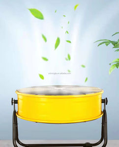 24 "Hoge Snelheid Industriële Trommelventilator Metalen Behuizing/Bladen Vloerventilator Zware Industriële Vloer <span class=keywords><strong>Drum</strong></span> Ventilator HJ-24ID - Product Image 6