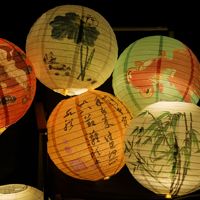 Lanternes en papier chinoises décoratives de 12 pouces, motif fleur de cerisier, suspendues, faites à la main, éclairage, décoration florale de Pâques pour la maison, vente chaude en usine