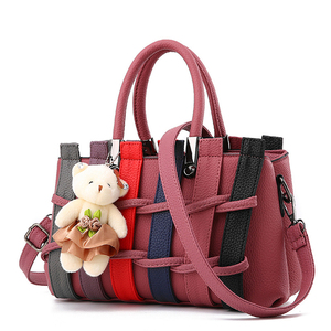 Women PU Leather Vintage Elegant Functional Handbag <b>Shoulder</b> Bag - Product Image 1