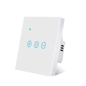 Interrupteur intelligent WiFi SIXWGH EU, panneau tactile en verre 86 mm, application Tuya WiFi, commande vocale Alexa <span class=keywords><strong>Google</strong></span> <span class=keywords><strong>Home</strong></span>, 150W - Product Image 1