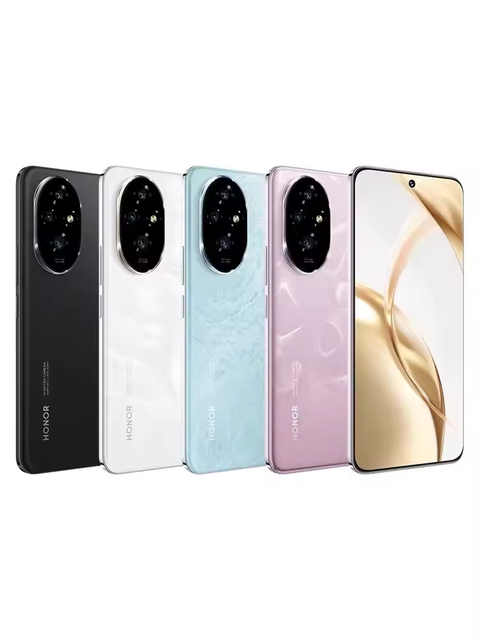 Honor 200 Global Version 5G Smartphone 6.7" 120Hz OLED Octa Core Snapdragon 7 Gen3 50MP Triple Camera 100W Fast Charge Dual SIM
