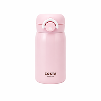 Bouteille d'eau isotherme en acier inoxydable de 320 ml pour enfants, personnalisable, idéale pour les fêtes d'anniversaire, pour filles et garçons