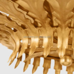 Fabbrica della cina fatta Hampton Mini lampadario rotondo in ottone <span class=keywords><strong>per</strong></span> <span class=keywords><strong>soggiorno</strong></span> camera da letto decorazione del soffitto della <span class=keywords><strong>cucina</strong></span> lampadario in ottone - Product Image 5