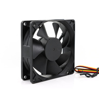 8025 80x80x25mm DC eksenel soğutma fanı 80mm 12V 24V PC şasi durumda sunucu güç kaynağı için fırçasız Fan