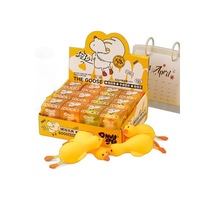Jouet Squishy Canard Amusant en TPR, à Rebond Lent, Anti-Stress, Figurine Animale Mignonne, Décoration de Bureau, Jouets Sensoriels Anti-Stress