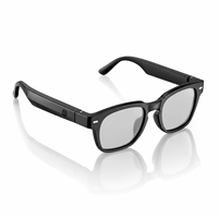 Lunettes audio intelligentes OEM Bluetooth 6.0 à oreilles libres avec réglage de teinte à 3 niveaux et assistant vocal